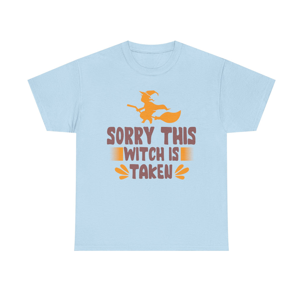 Sorry, This Witch Is Taken Halloween T-Shirt