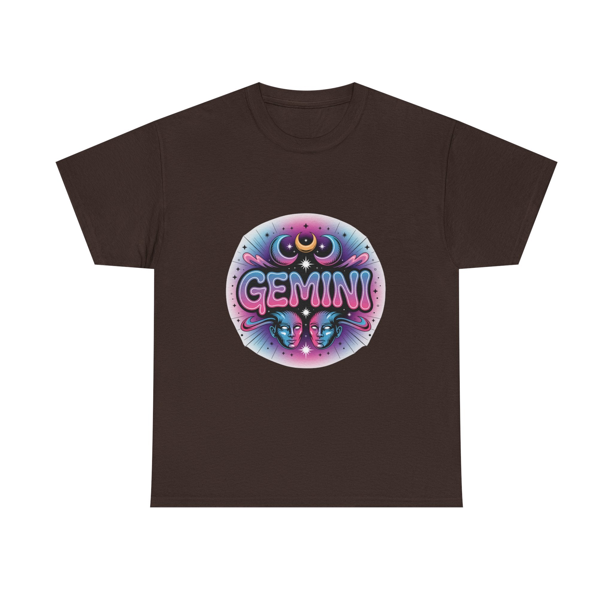 Neon Gemini Zodiac Tee