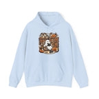 Vintage Halloween Ghost Book Lover Hoodie