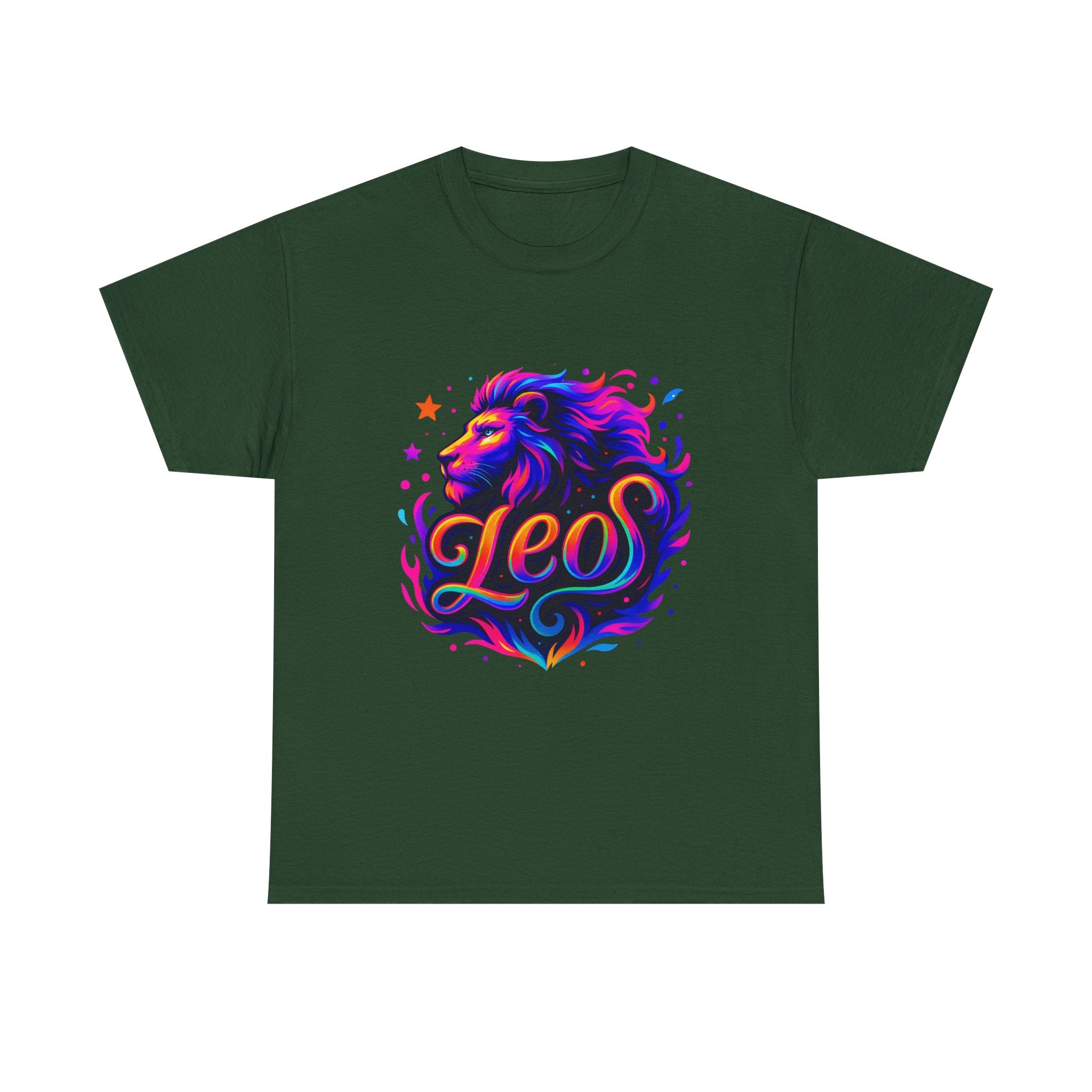 Neon Leo Zodiac Tee