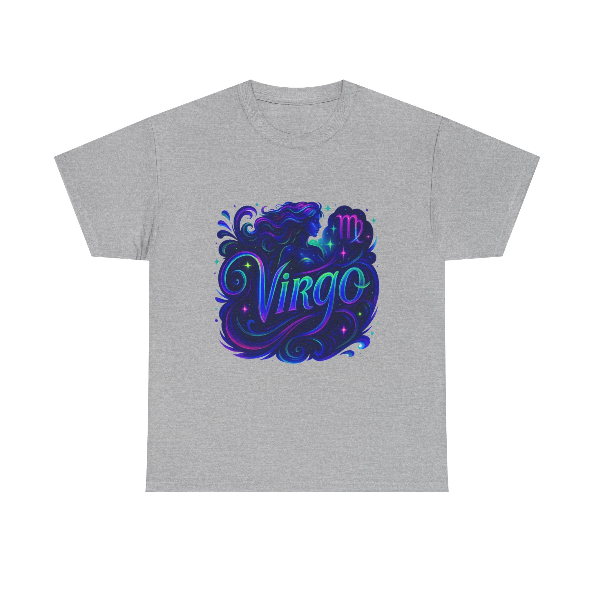 Neon Virgo Zodiac Tee