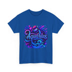 Neon Aquarius Zodiac Tee