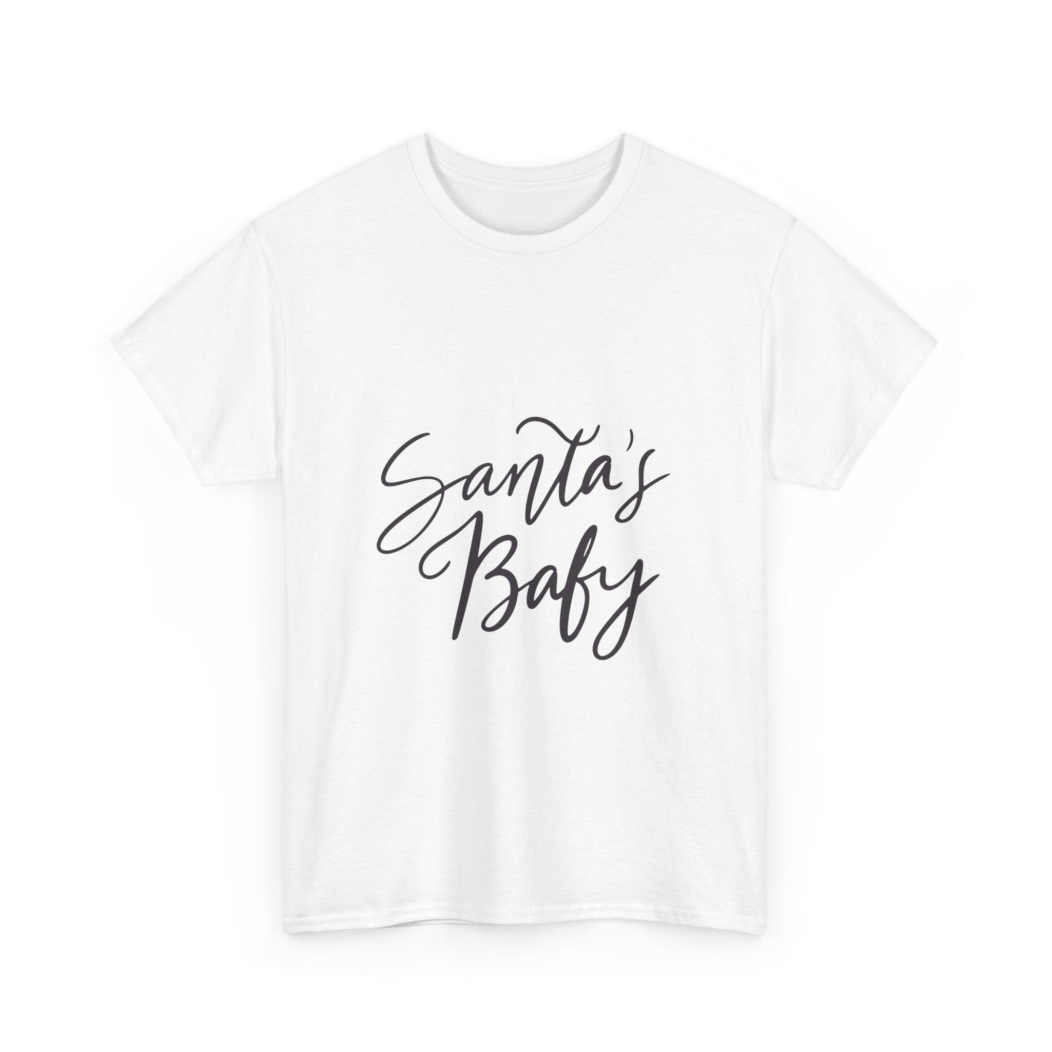 Santa's Baby Graphic Tee for Christmas