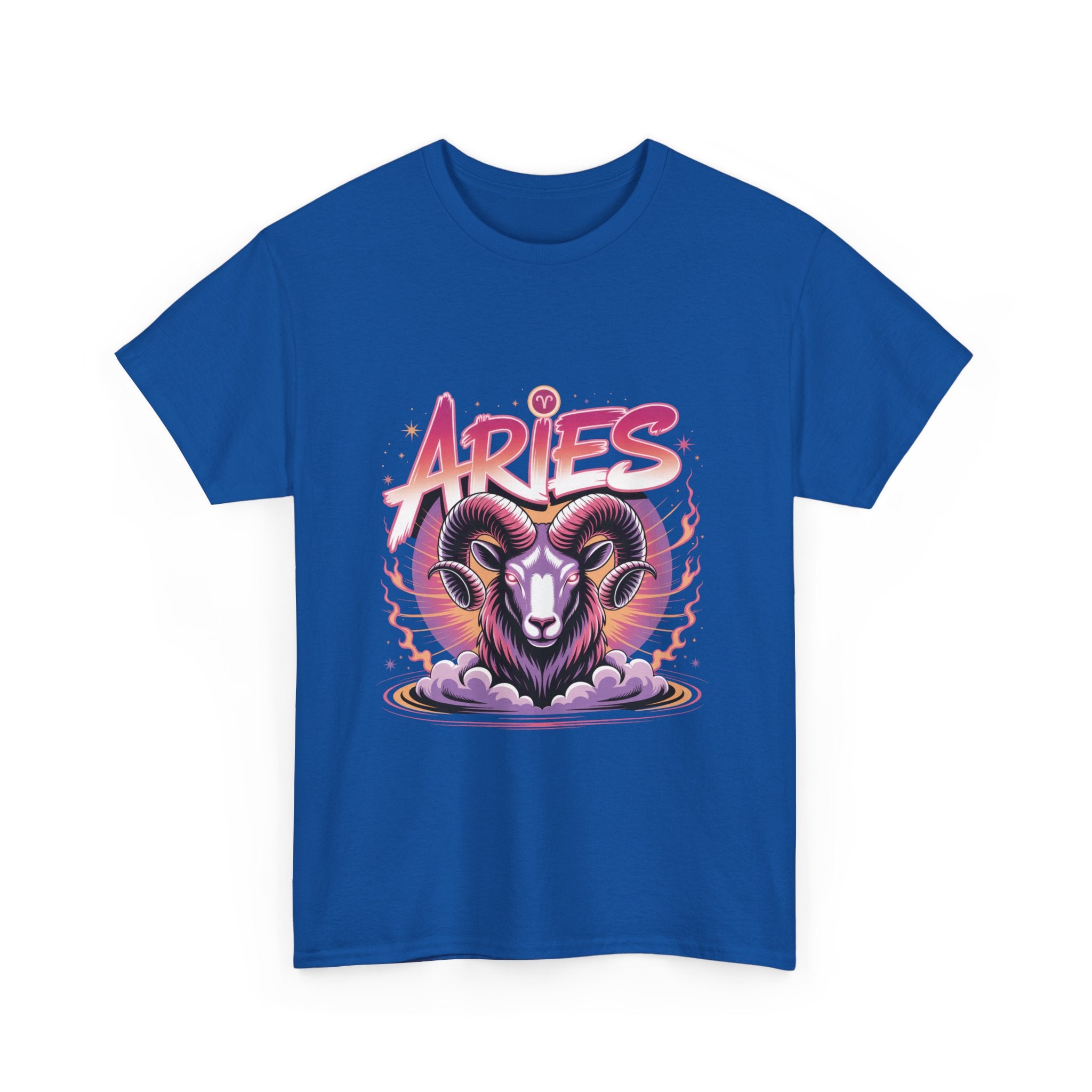 Neon Aries Zodiac Tee