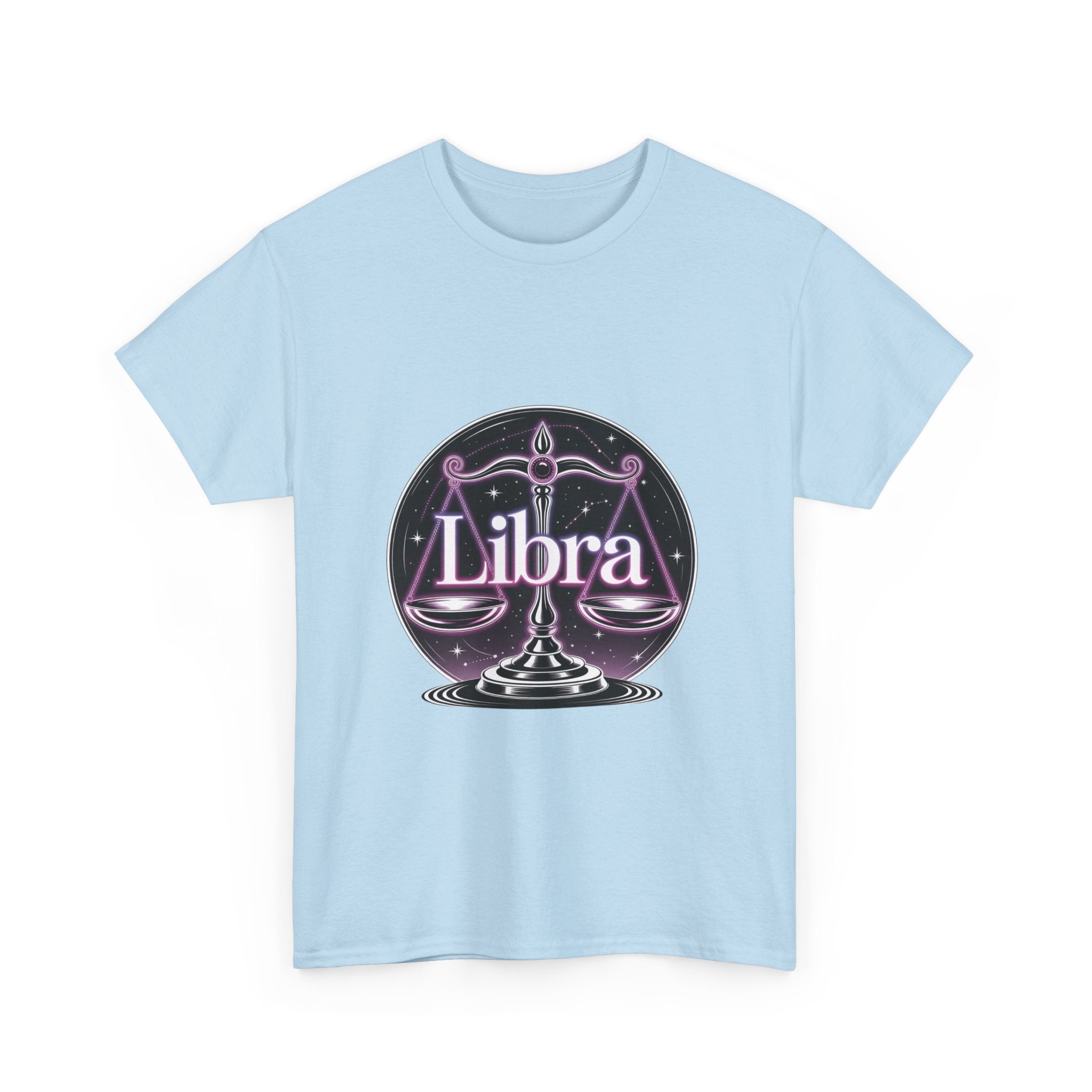 Neon Libra Zodiac Tee