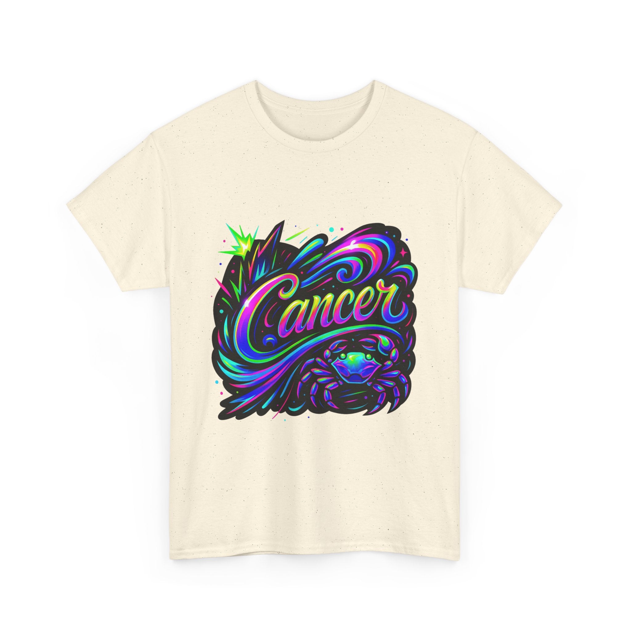 Neon Cancer Zodiac Tee