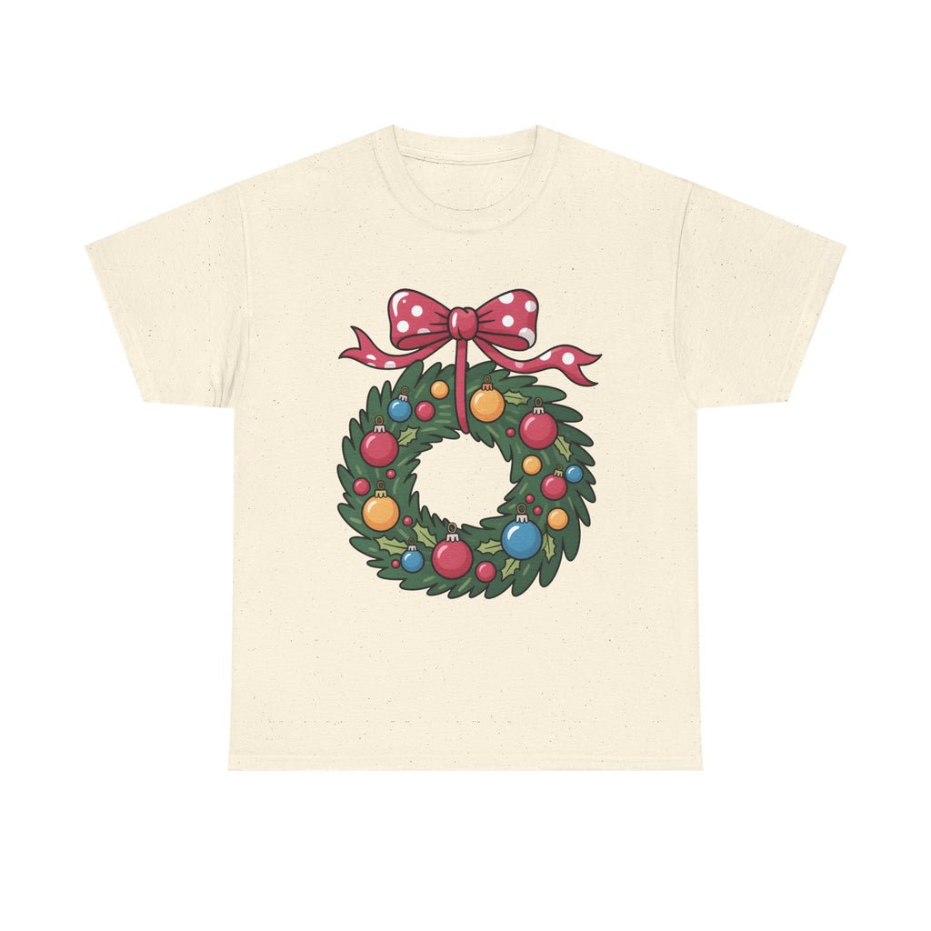 Christmas Wreath graphic Tee