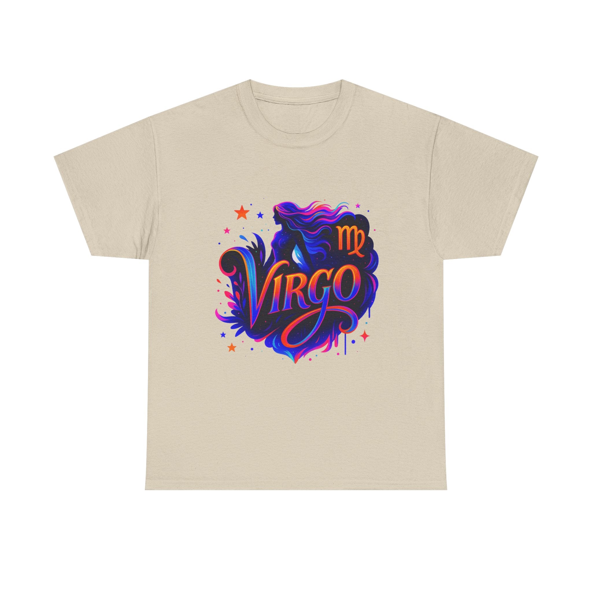 Neon Virgo Zodiac Tee