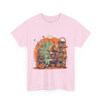 Bookworm Reading Book Halloween Costume Librarian Teacher T-Shirt