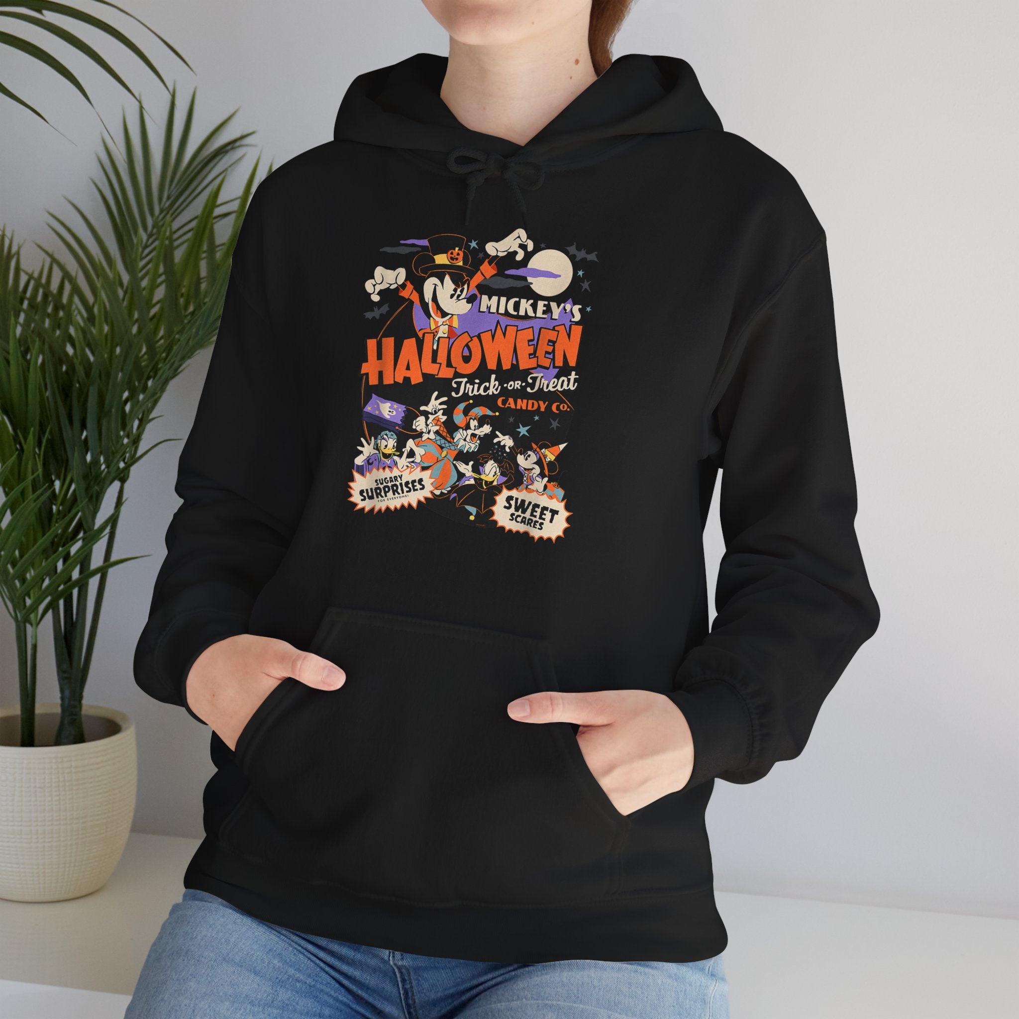 Hooded Sweatshirt Mickey's Trick or Treat Halloween Hoodie