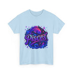 Neon Pisces Zodiac Tee