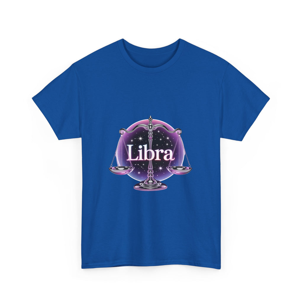 Neon Libra Zodiac Tee