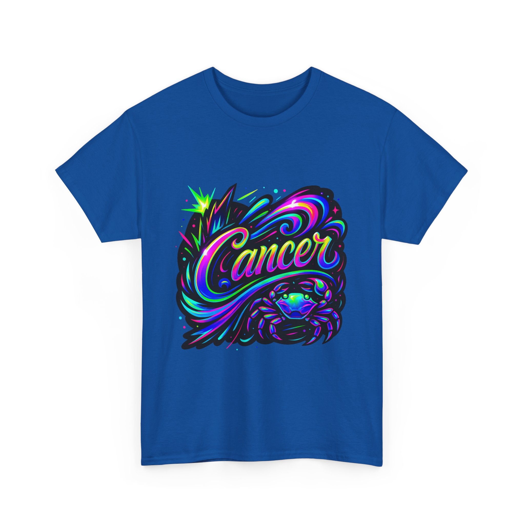 Neon Cancer Zodiac Tee