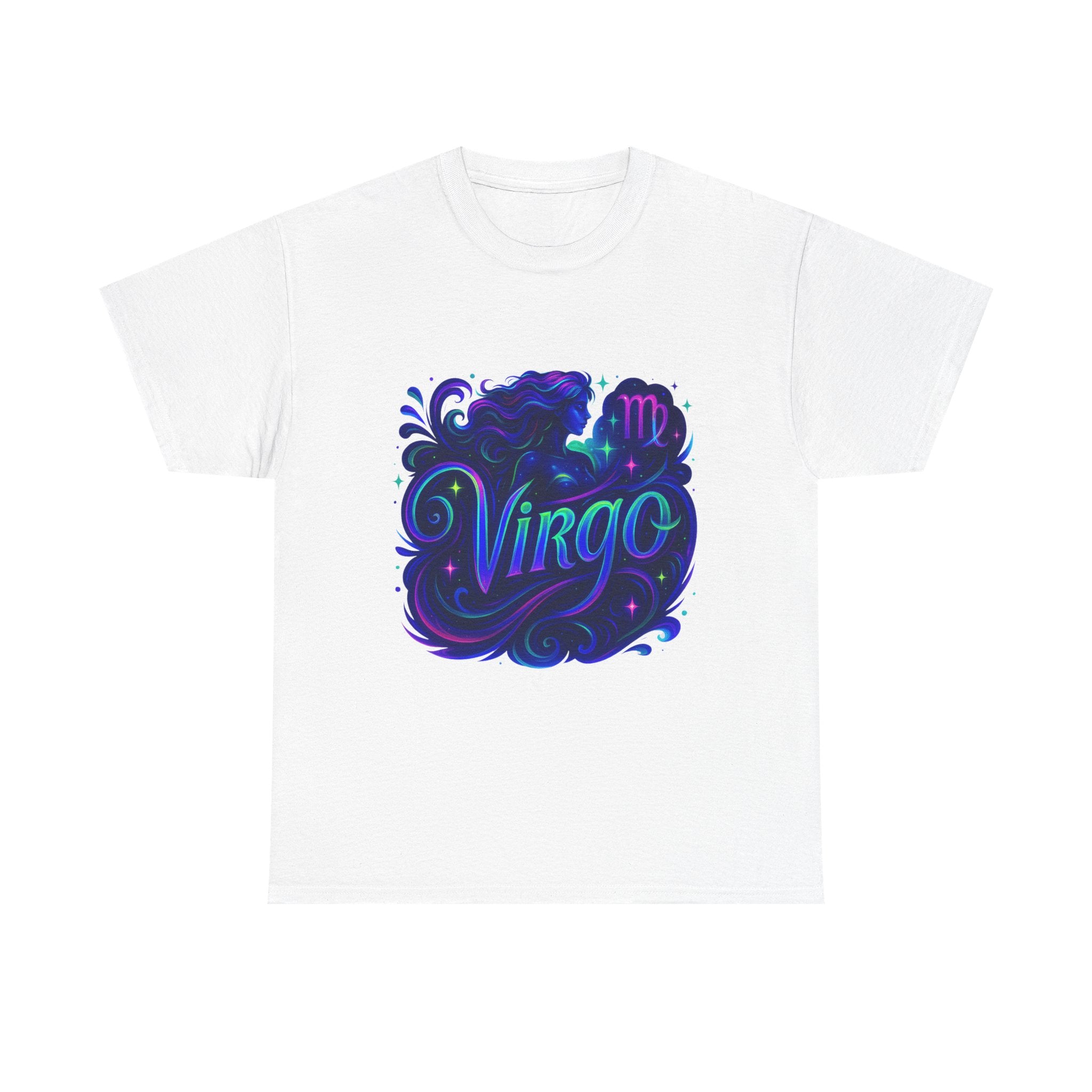 Neon Virgo Zodiac Tee