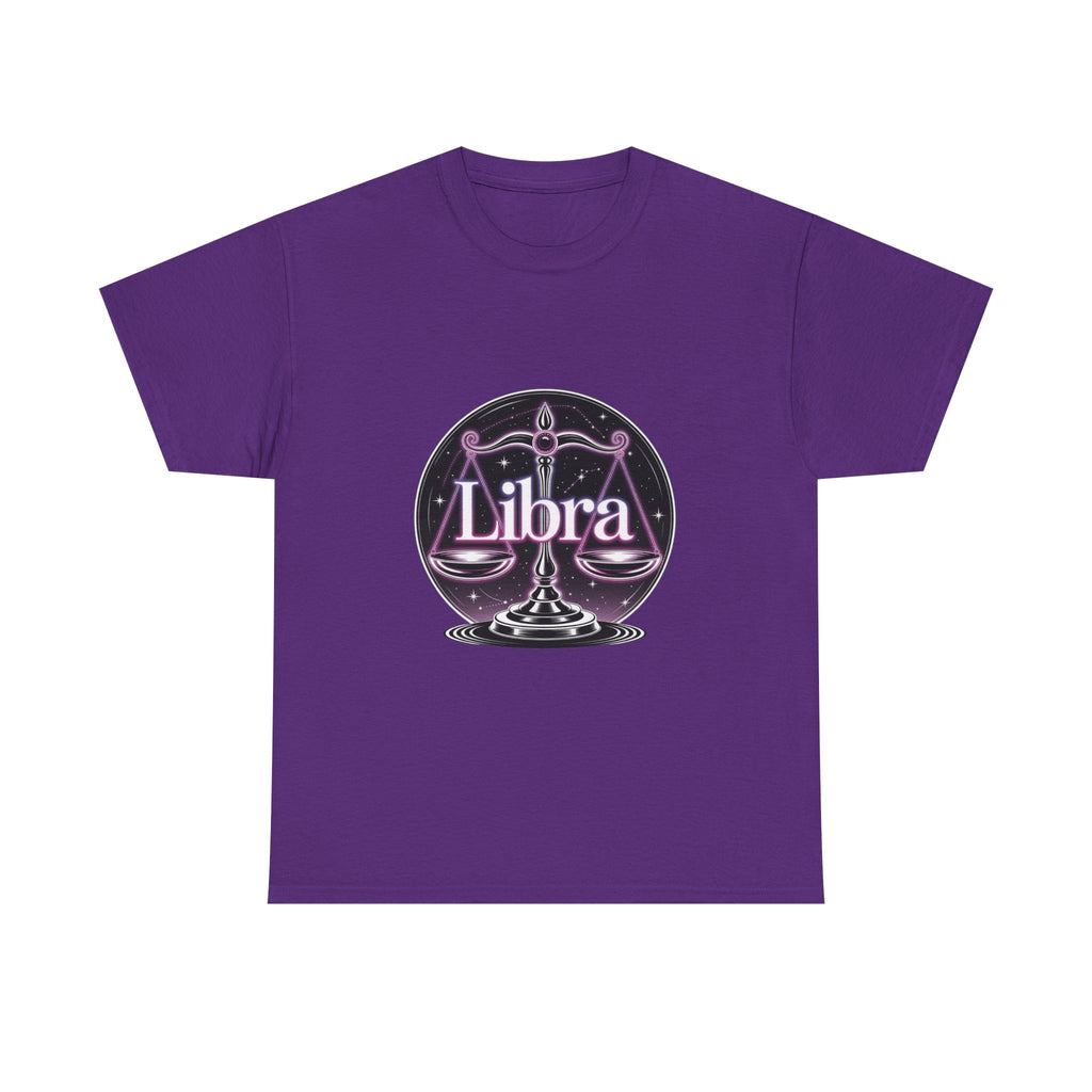 Neon Libra Zodiac Tee