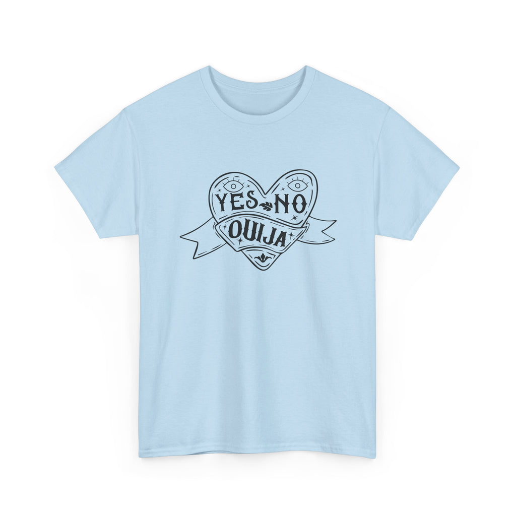 Unisex Tee - Yes No Ouija Graphic Print Shirt