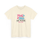 Graphic Tee - Pink or Blue Auntie Loves You Shirt