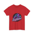 Neon Sagittarius Zodiac Tee