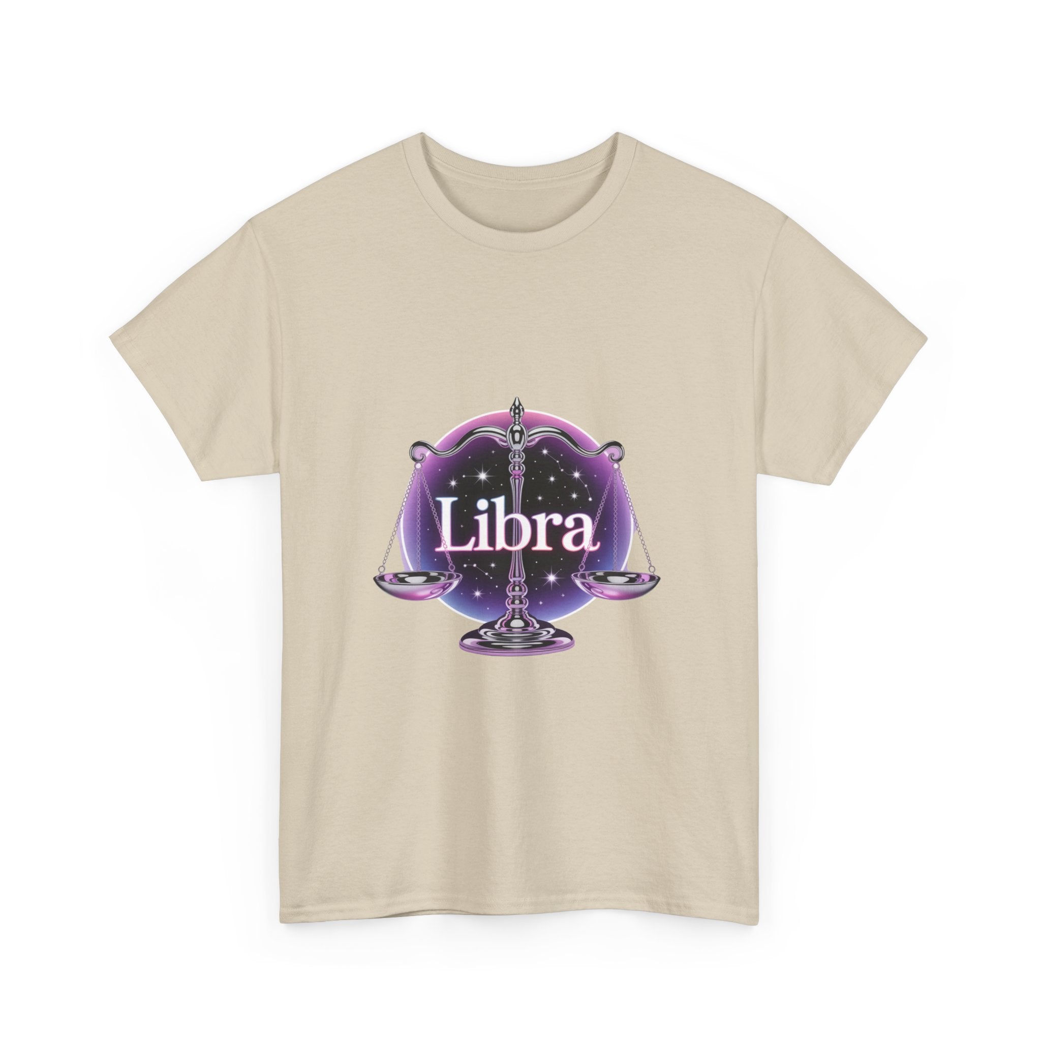 Neon Libra Zodiac Tee