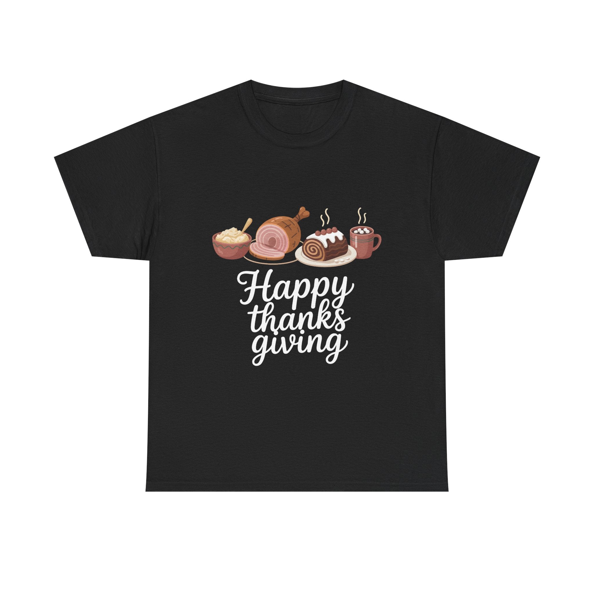 happy thanks giving graphic Tee