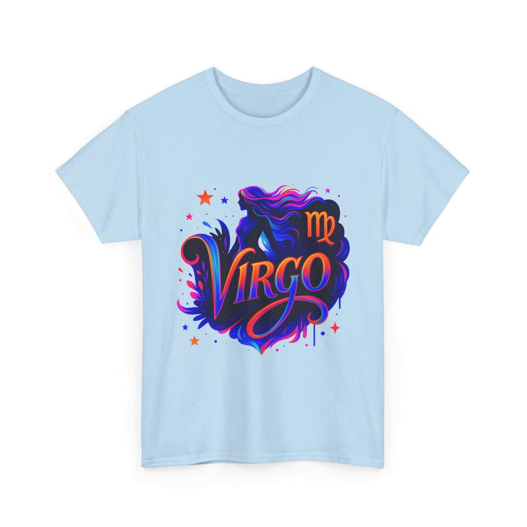 Neon Virgo Zodiac Tee