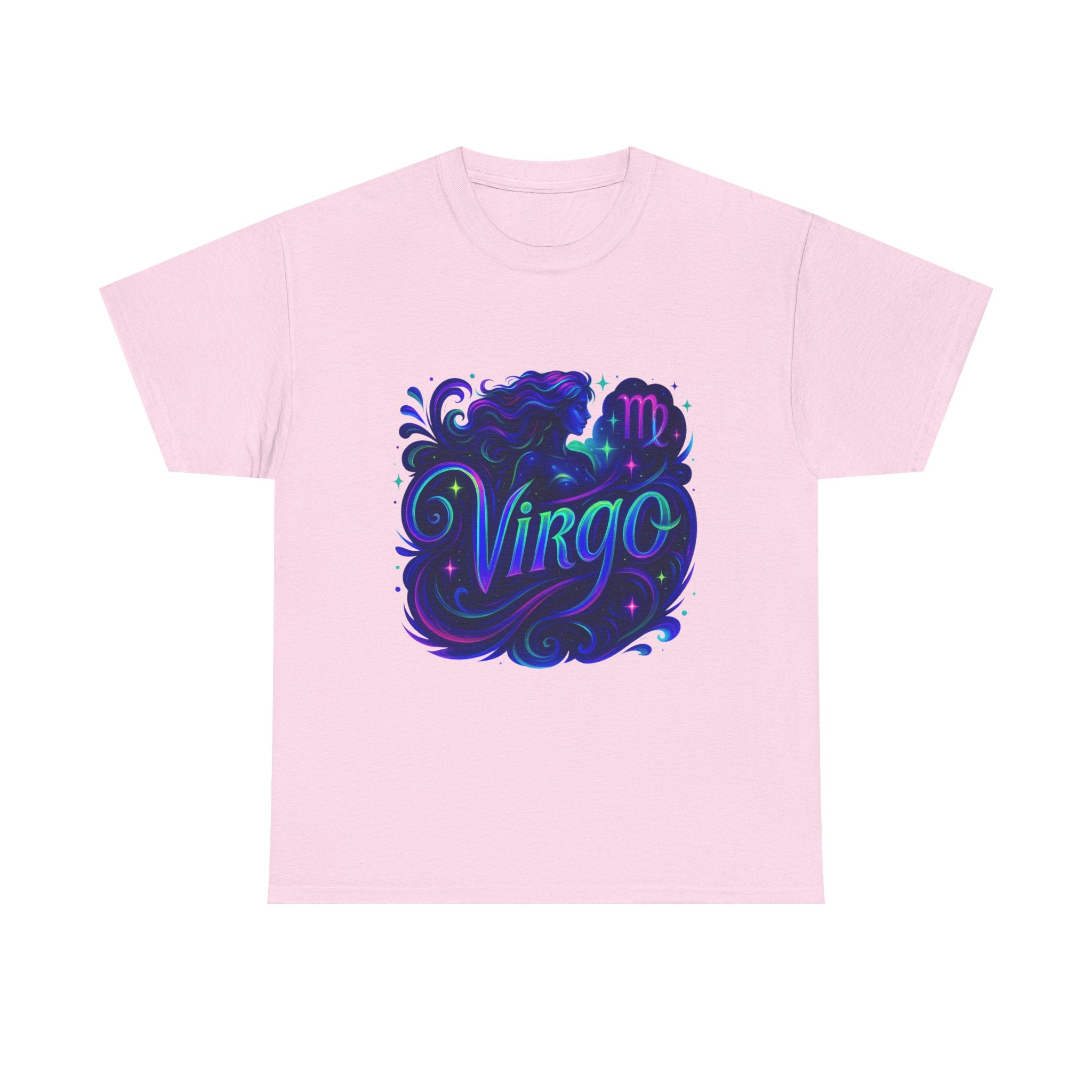 Neon Virgo Zodiac Tee