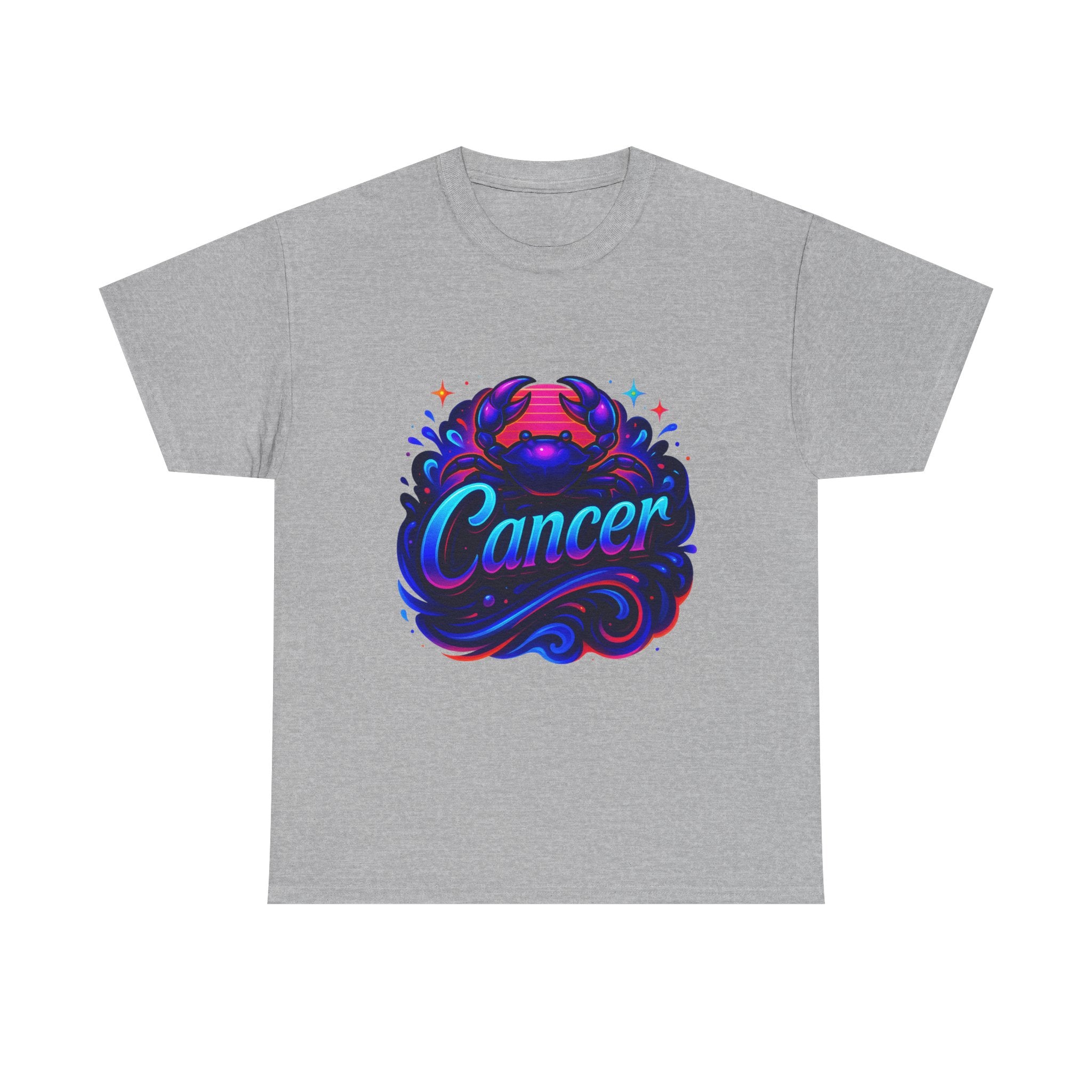 Neon Cancer Zodiac Tee