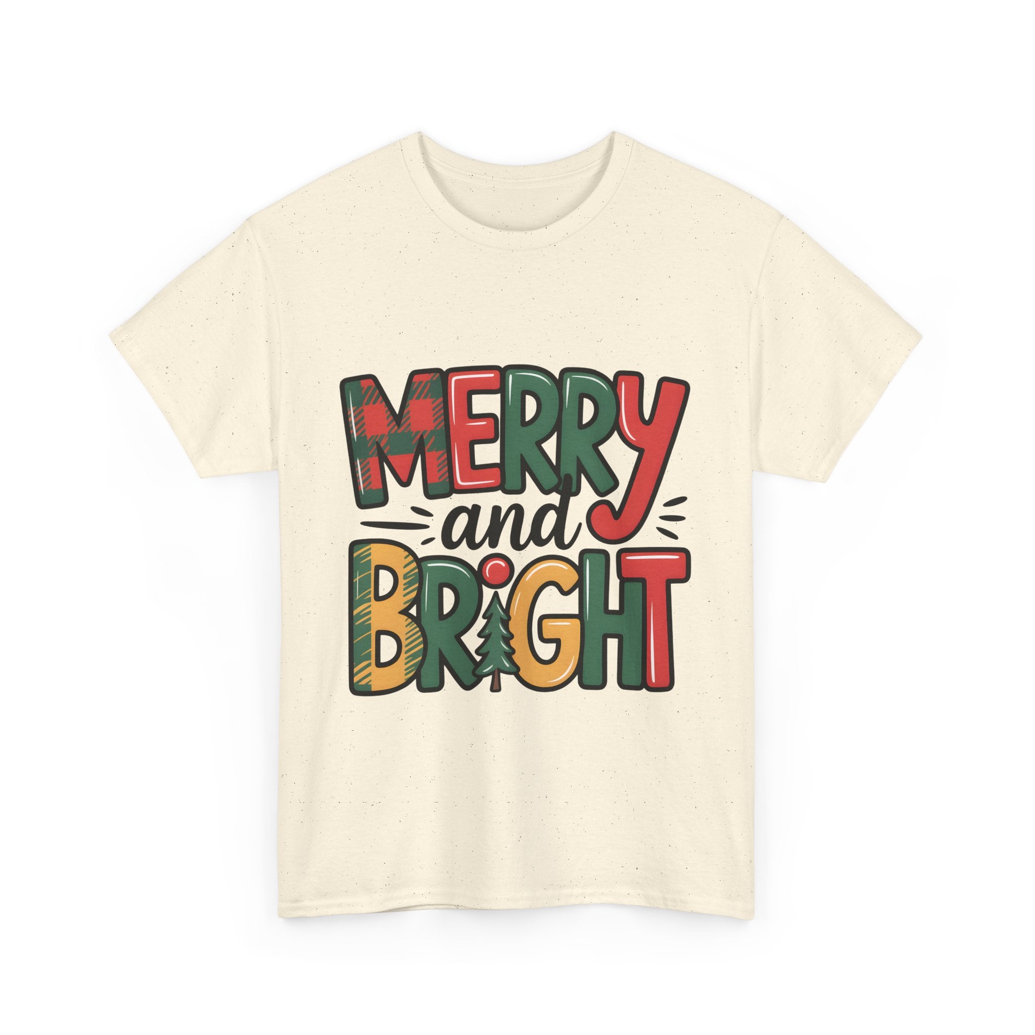 merry and bright graphic Tee