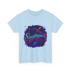 Neon Sagittarius Zodiac Tee