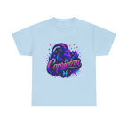 Neon Capricorn Zodiac Tee