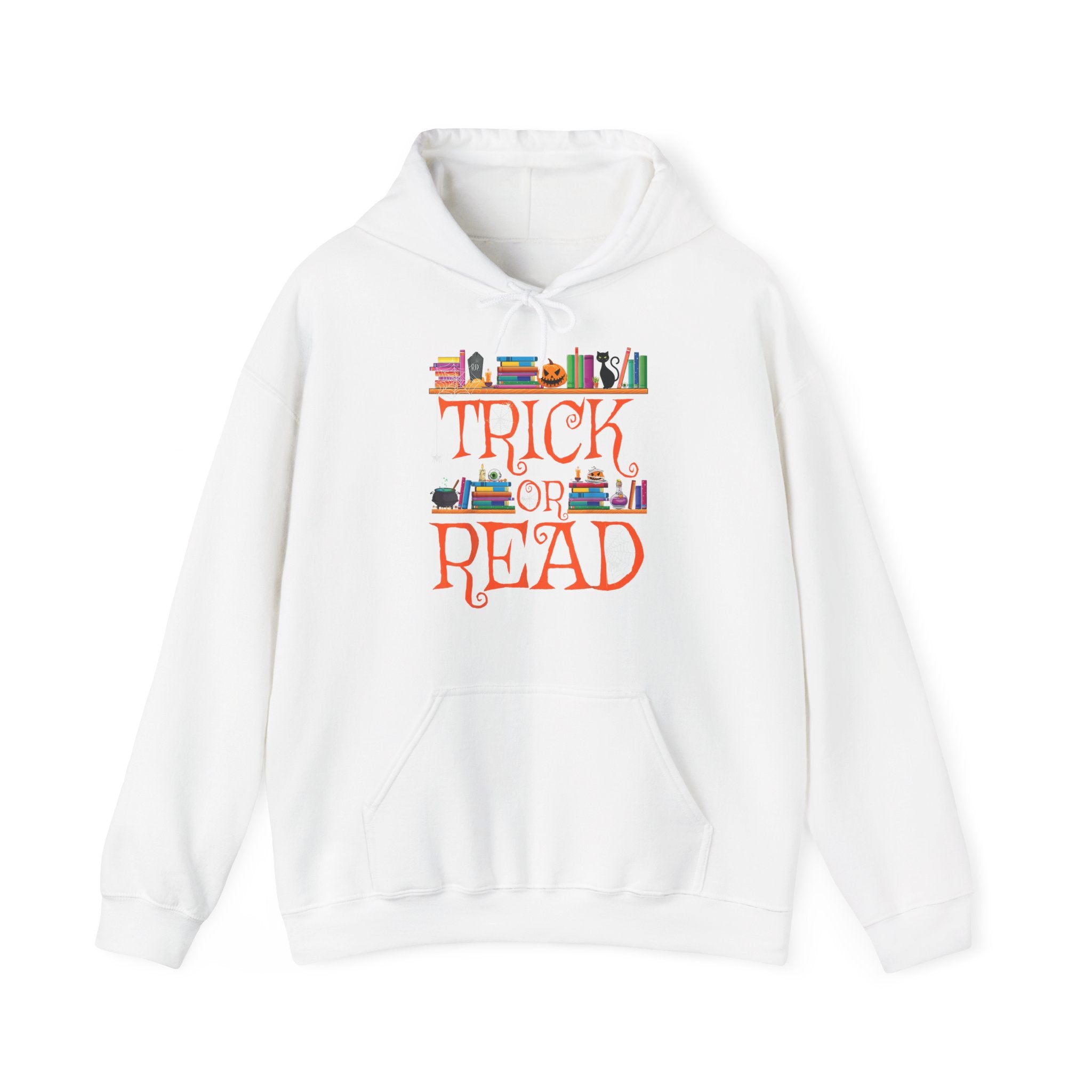 Trick or Read Halloween Teacher Hoodie