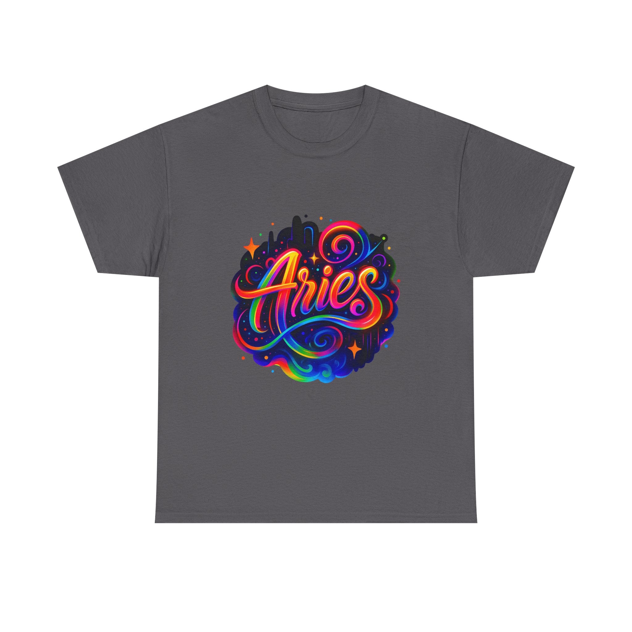 Neon Aries Zodiac Tee