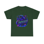 Neon Capricorn Zodiac Tee