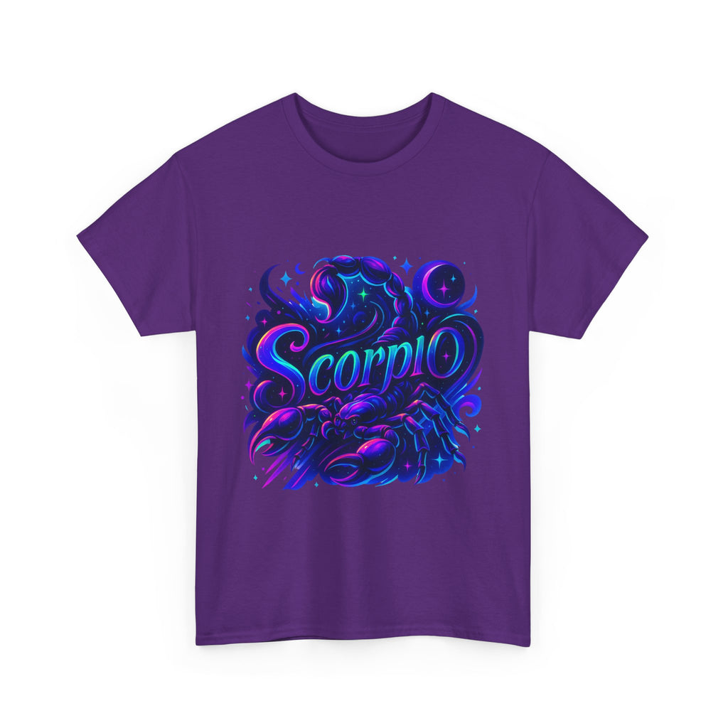 Neon Scorpio Zodiac Tee