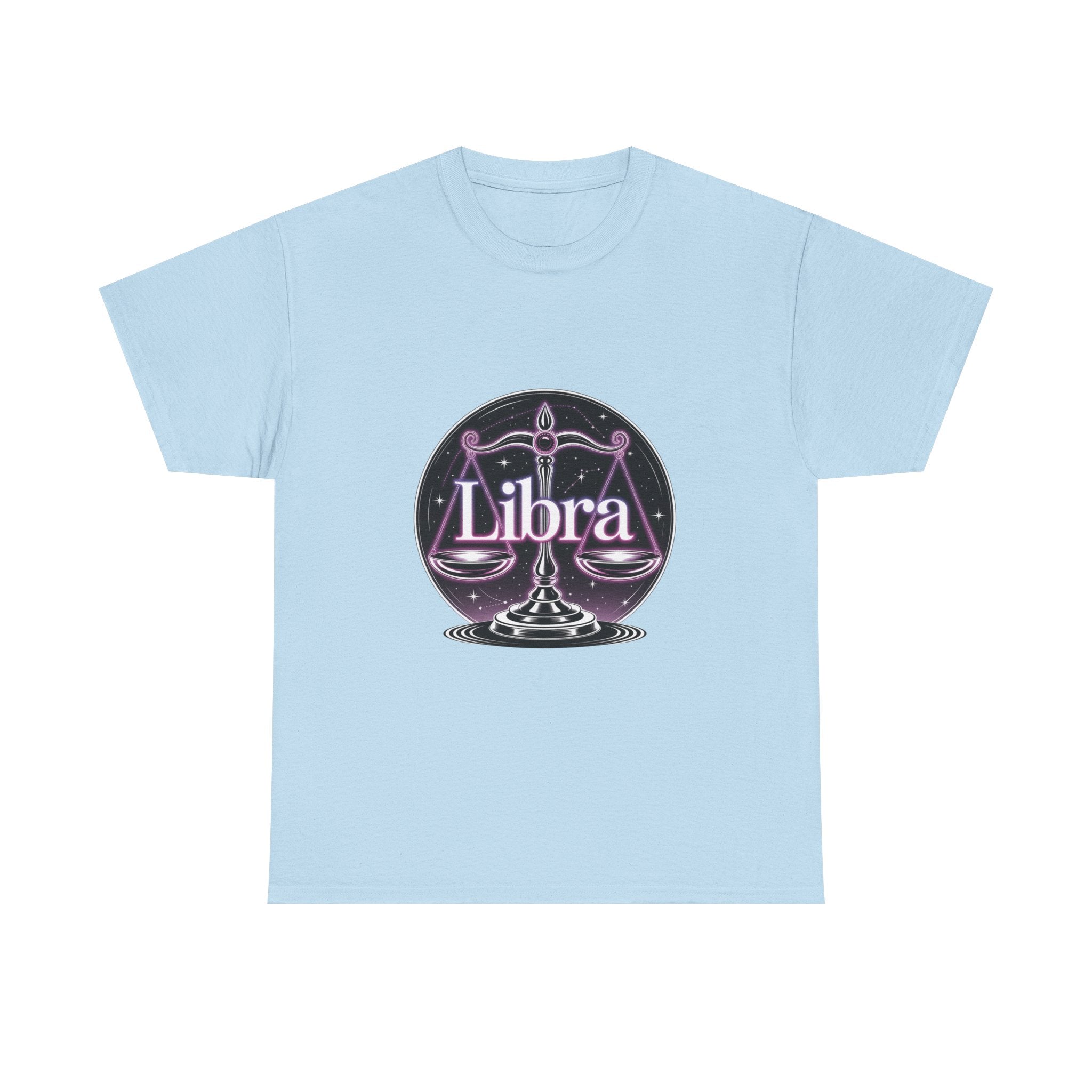 Neon Libra Zodiac Tee
