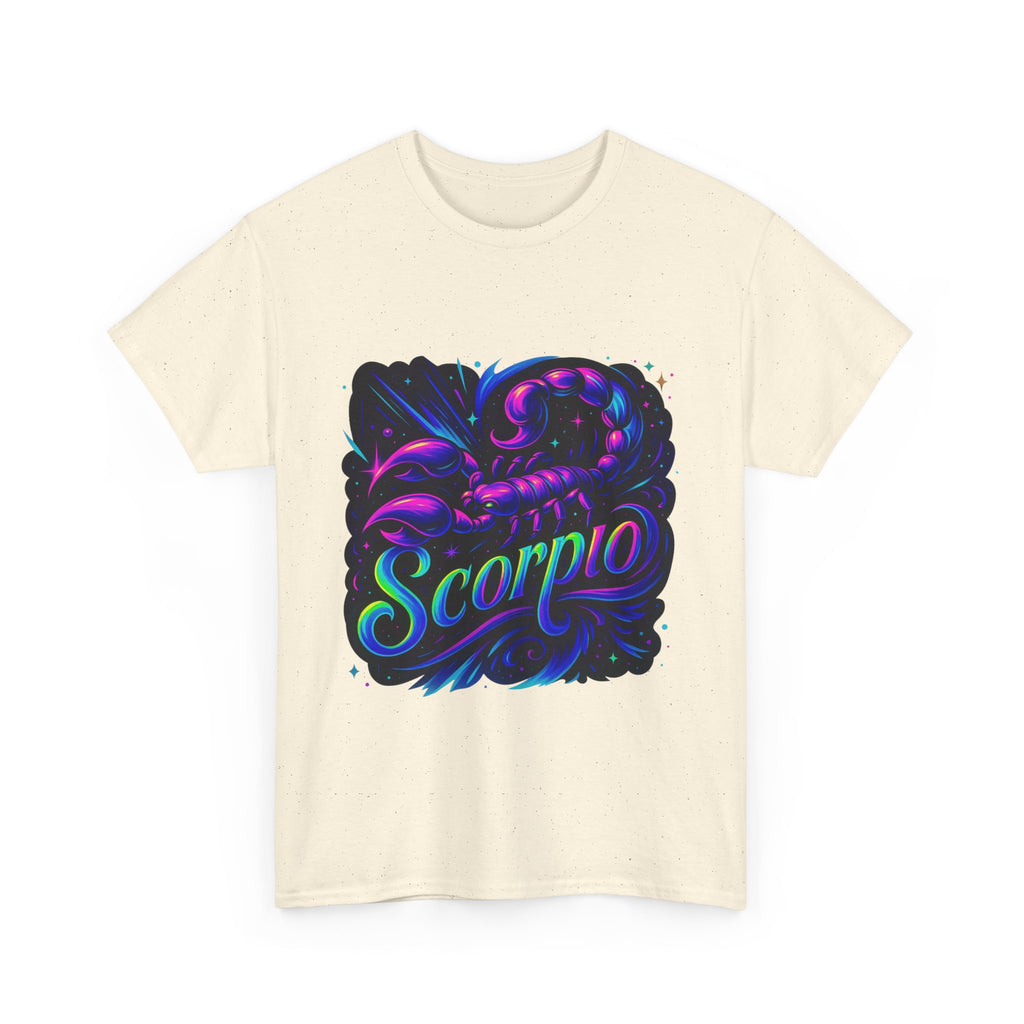 Neon Scorpio Zodiac Tee