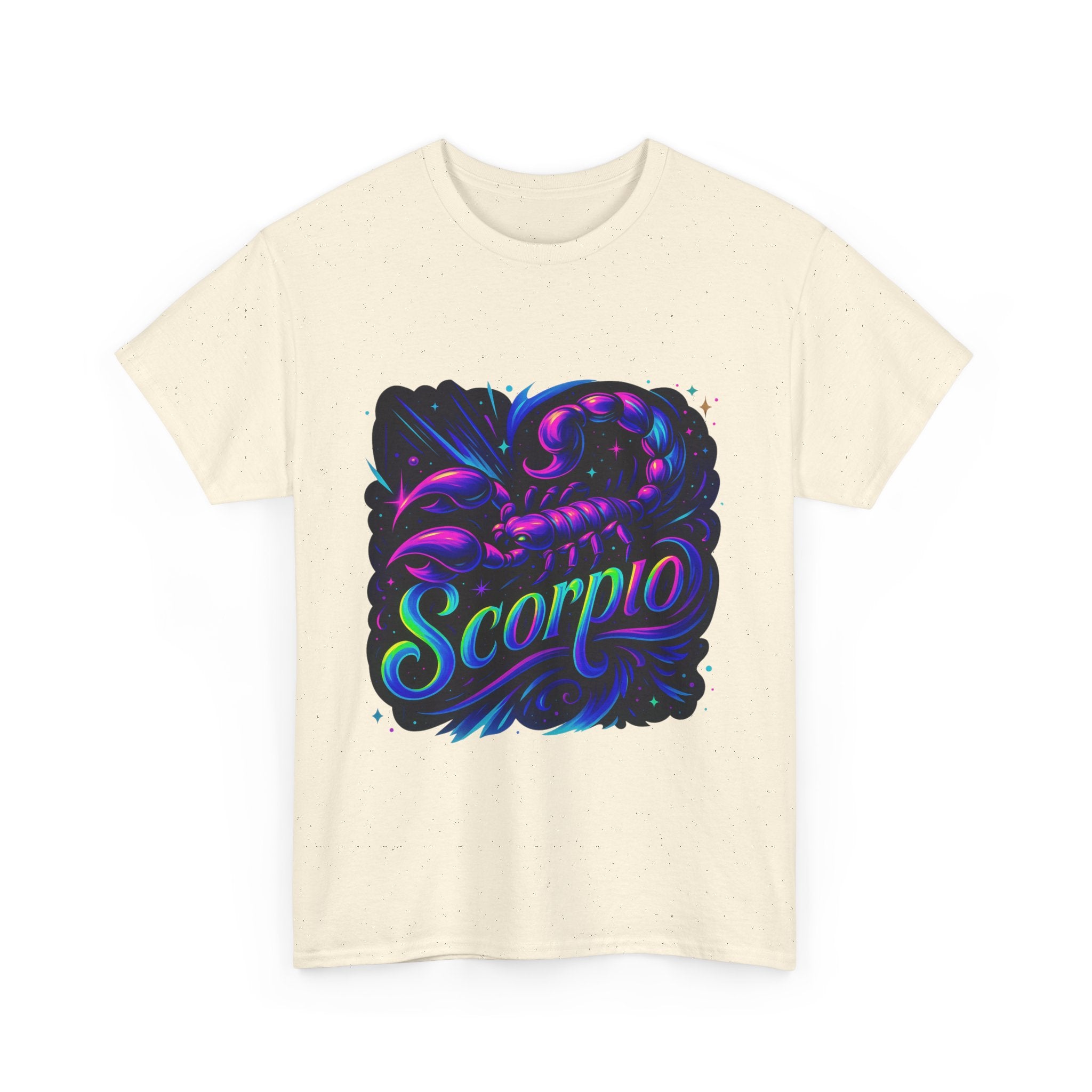Neon Scorpio Zodiac Tee