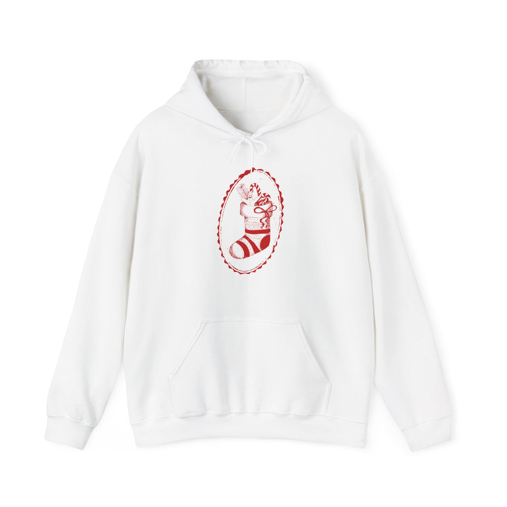 Red Christmas Stocking Hoodie