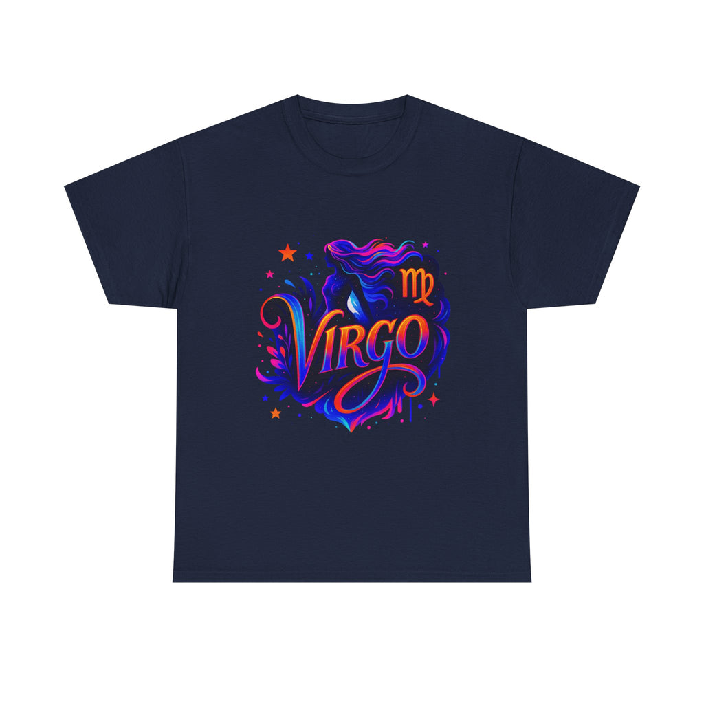 Neon Virgo Zodiac Tee