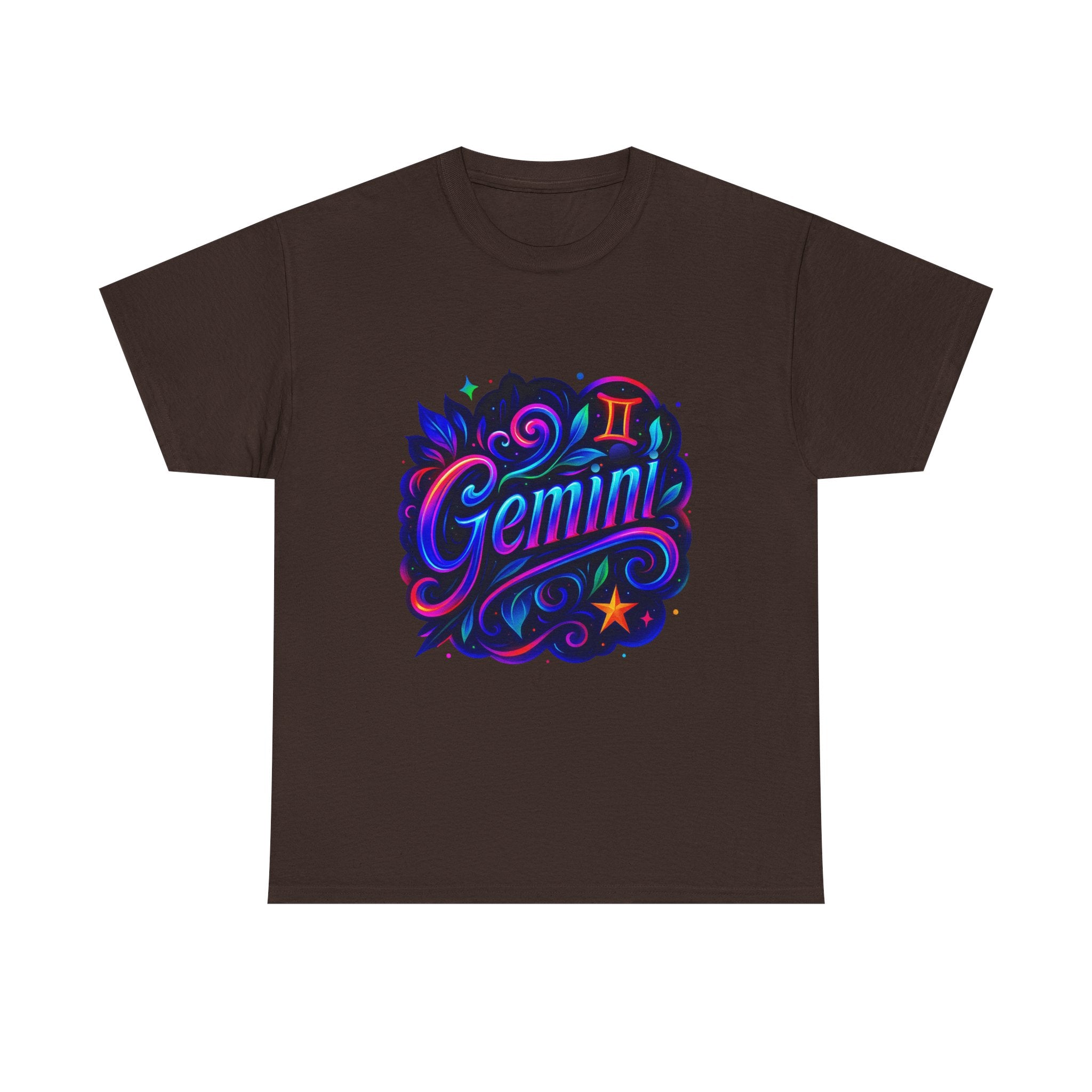 Neon Gemini Zodiac Tee
