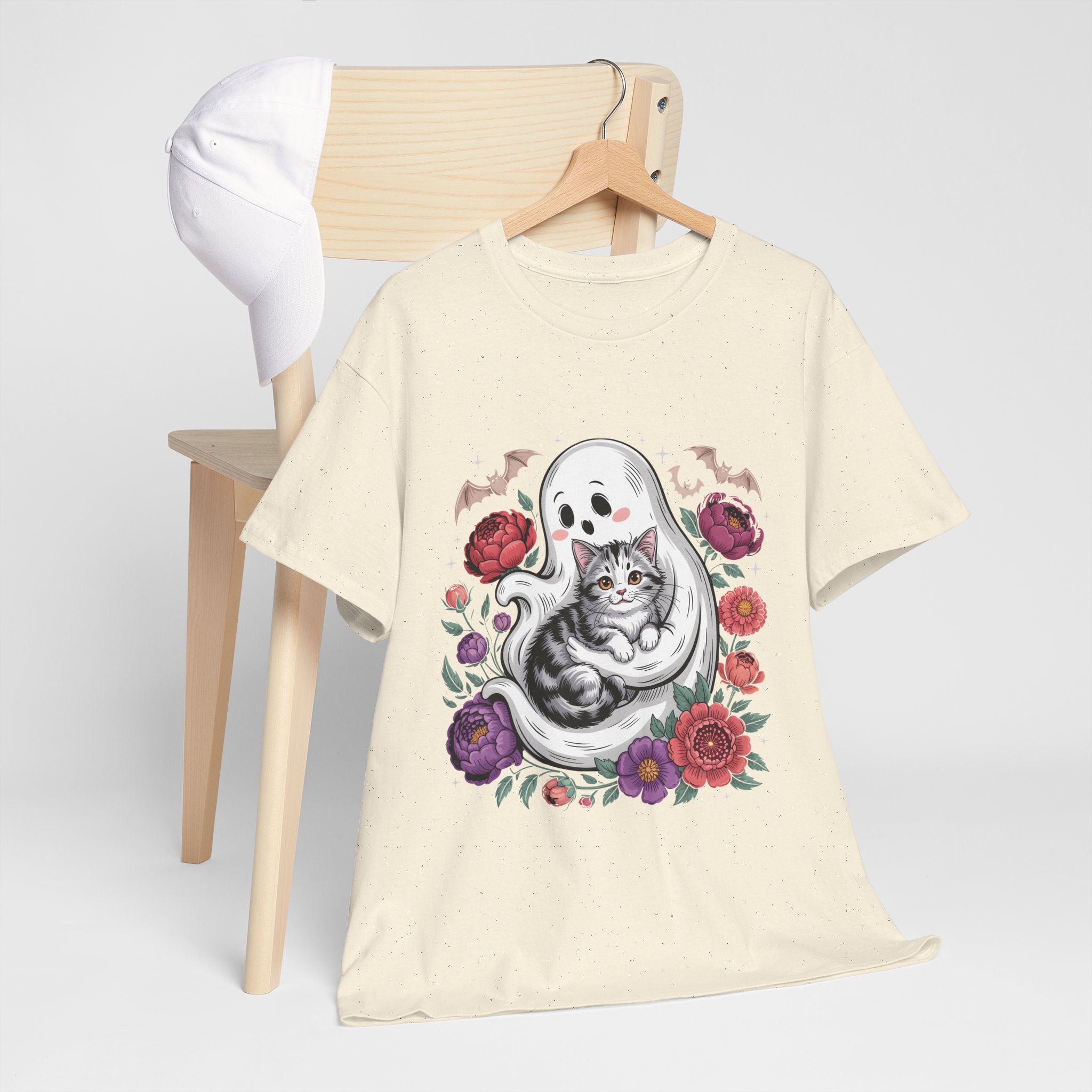Cat Lover Halloween graphic Tee