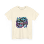 Neon Pisces Zodiac Tee