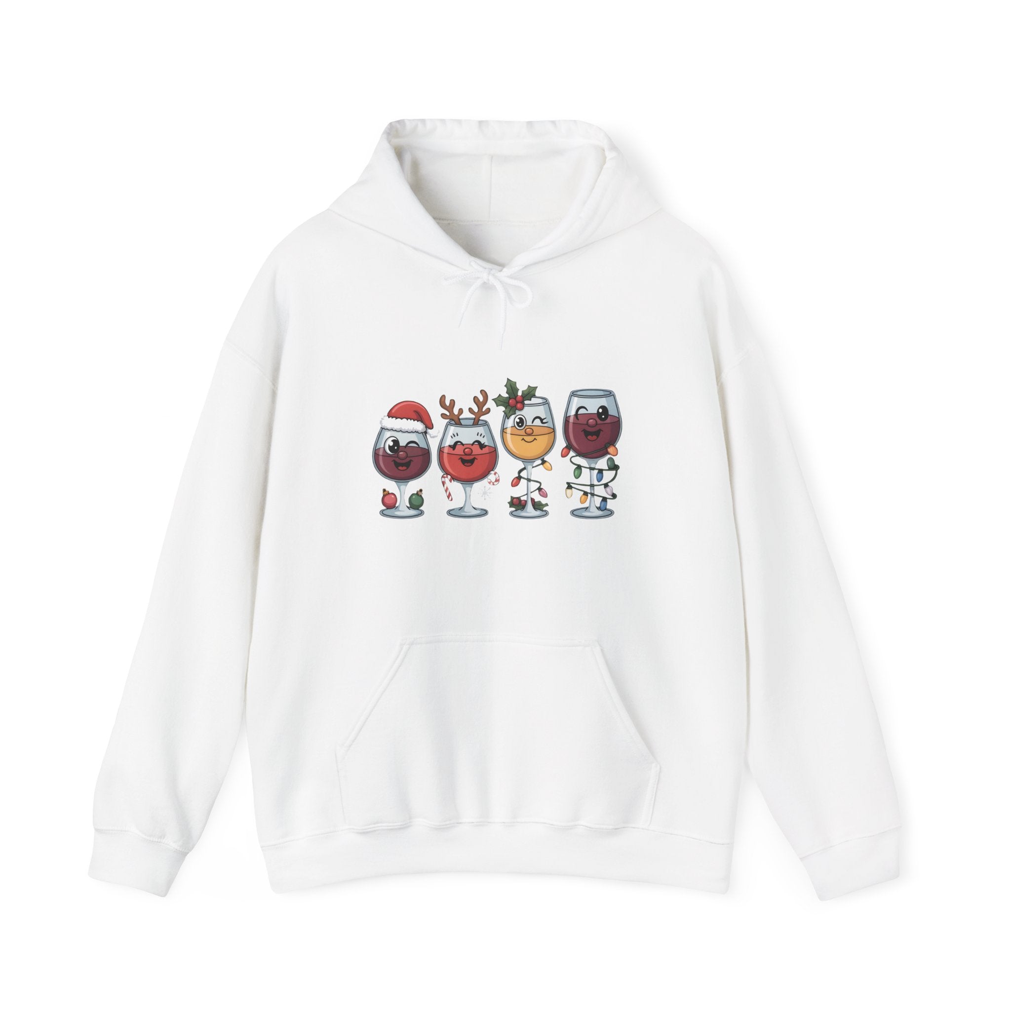 Christmas Wine Party Hoodie