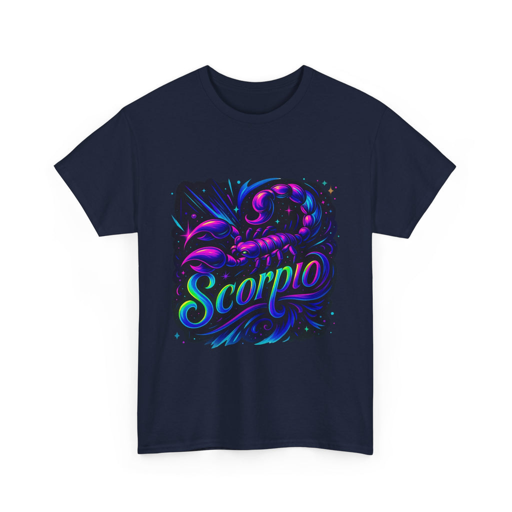Neon Scorpio Zodiac Tee