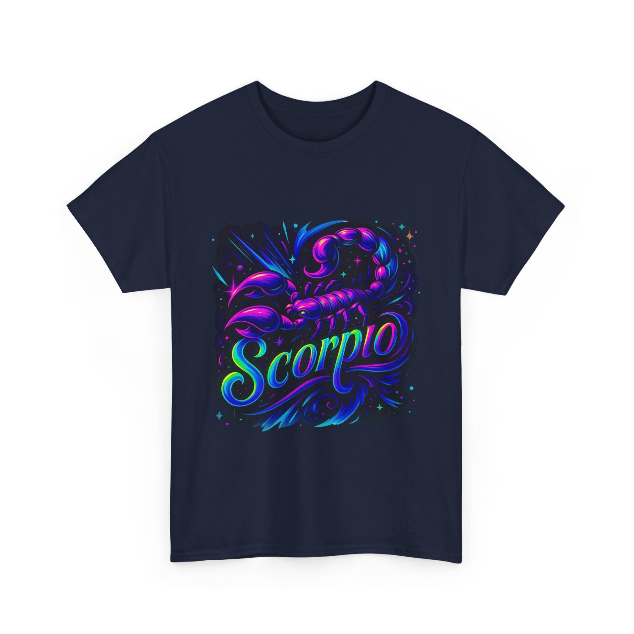 Neon Scorpio Zodiac Tee