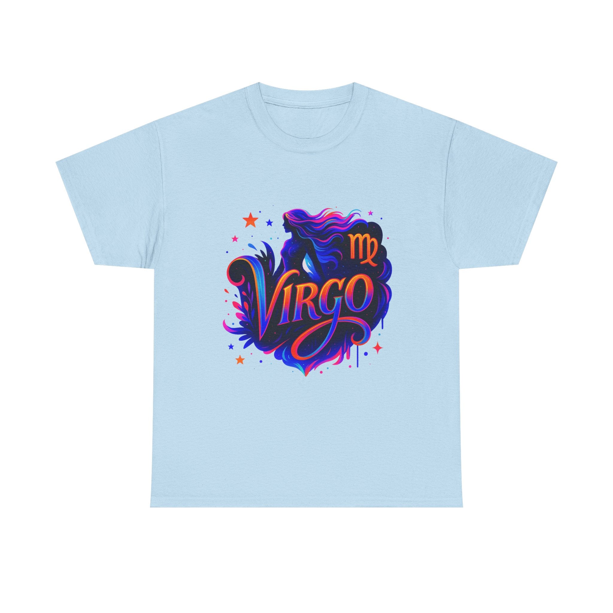 Neon Virgo Zodiac Tee