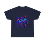 Neon Gemini Zodiac Tee