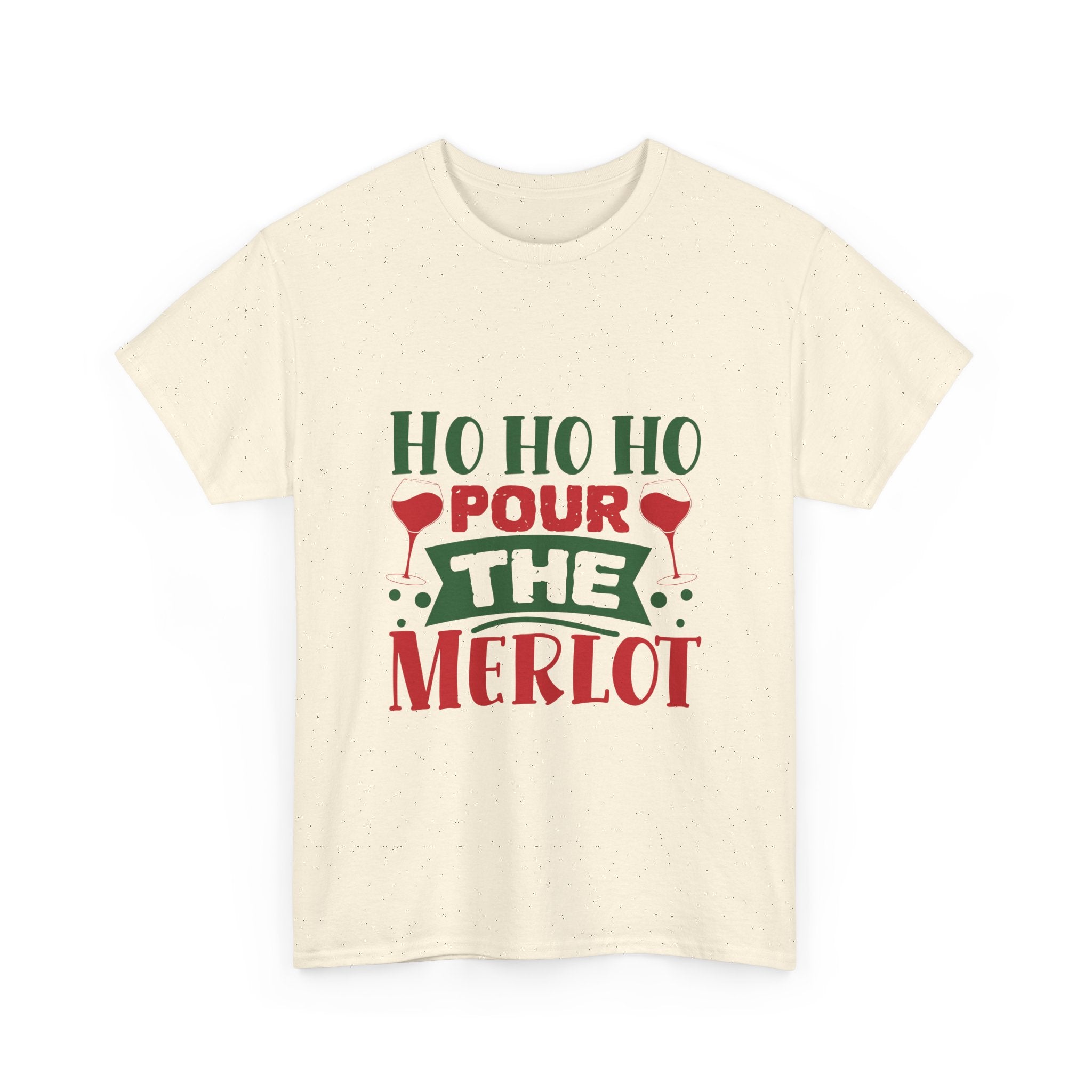Christmas Wine Graphic Tee, Santa Claus Cotton Shirt, Holiday Merlot T-Shirt, Festive Unisex Top, Xmas Alcoholic Apparel
