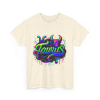 Neon Taurus Zodiac Tee
