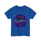 Neon Sagittarius Zodiac Tee